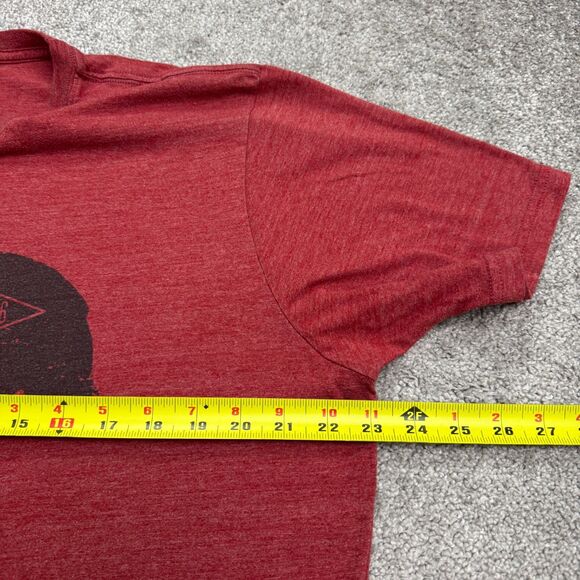 The North Face Slim Fit Graphic T-Shirt Men XL Red Crew Neck California Bear Tee - Picture 9 of 10